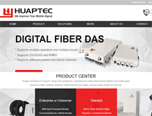 Tablet Screenshot of huaptec.com